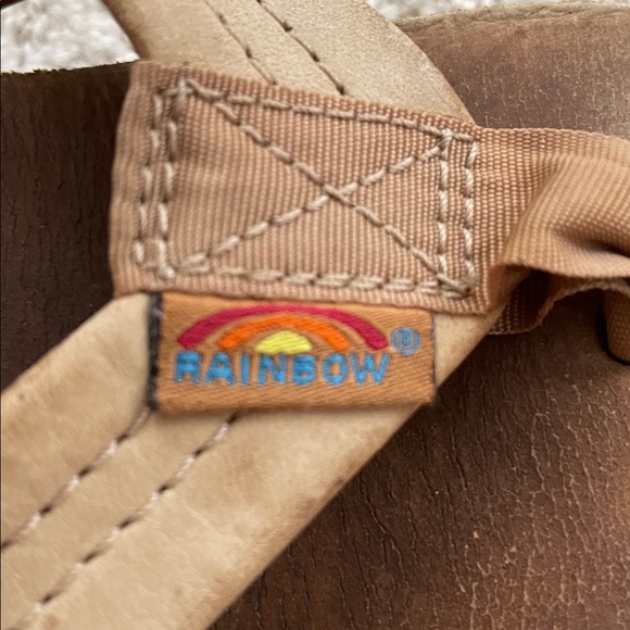Rainbow Tan Women's Flip Flops - Picture 5 of 7